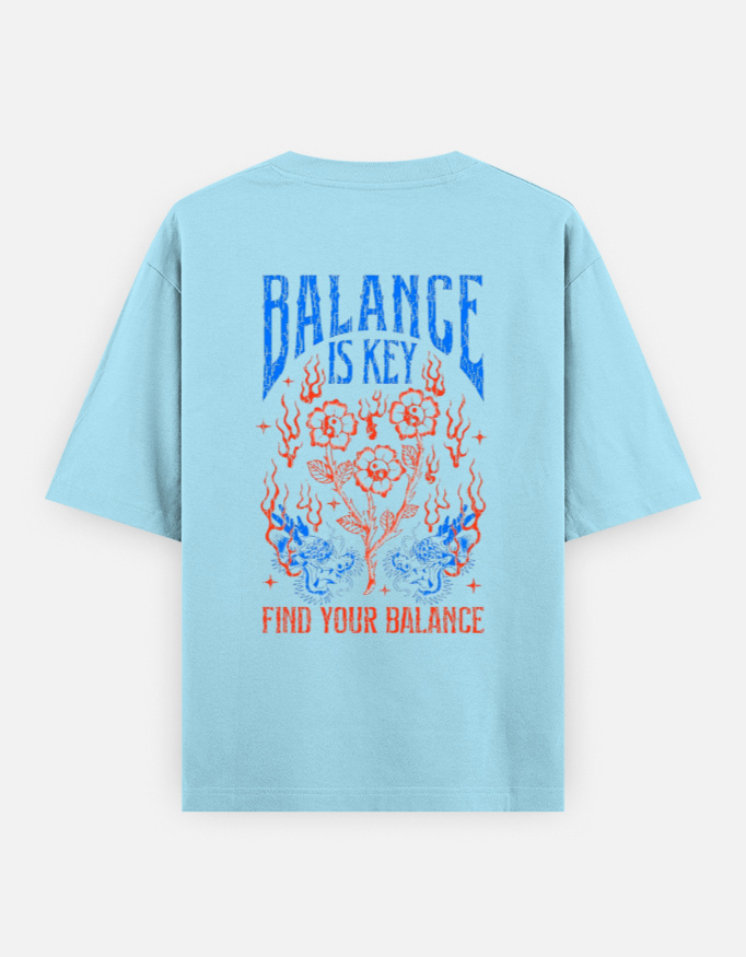 Unisex "BALANCE" Oversized Classic T-Shirt